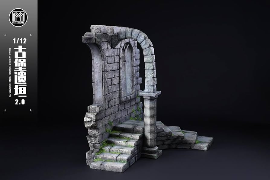 Amazon.co.jp: MMMTOYS 1/12 古城の遺跡2.0 M24078 モデル